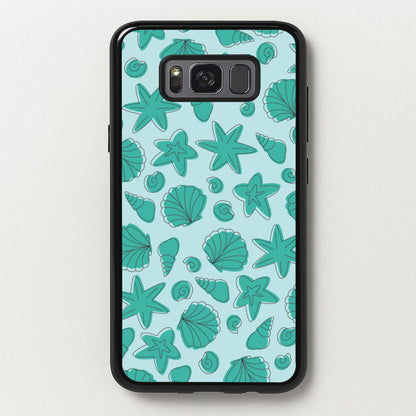 Seashells Pattern 4  - Seashells Phone Case for Galaxy S8
