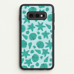 Seashells Pattern 4  - Seashells Phone Case for Galaxy S10e