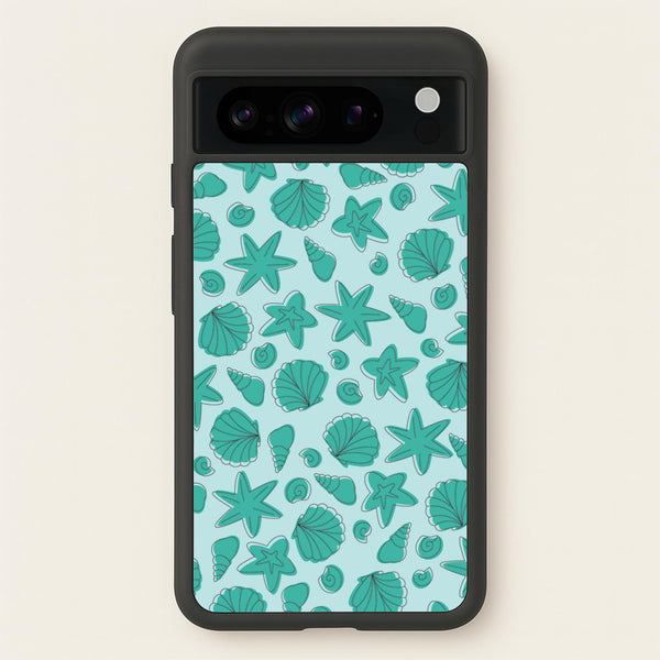 Seashells Pattern 4  - Seashells Phone Case for Google Pixel 8 Pro