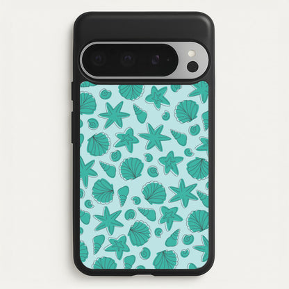 Seashells Pattern 4  - Seashells Phone Case for Google Pixel 9 Pro XL