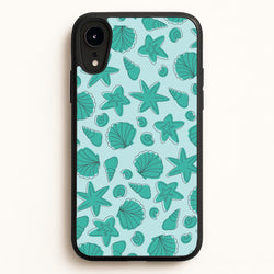 Seashells Pattern 4  - Seashells Phone Case for iPhone XR