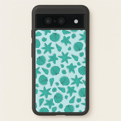 Seashells Pattern 4  - Seashells Phone Case for Google Pixel 8
