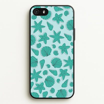 Seashells Pattern 4  - Seashells Phone Case for iPhone 5 / 5s / SE 2016