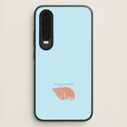 The Ocean Is Calling - Seashells  - Seashells Phone Case for Huawei P30