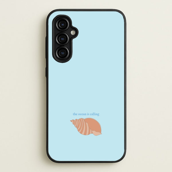 The Ocean Is Calling - Seashells  - Seashells Phone Case for Galaxy A54