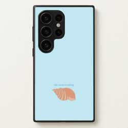 The Ocean Is Calling - Seashells  - Seashells Phone Case for Galaxy S24 Ultra