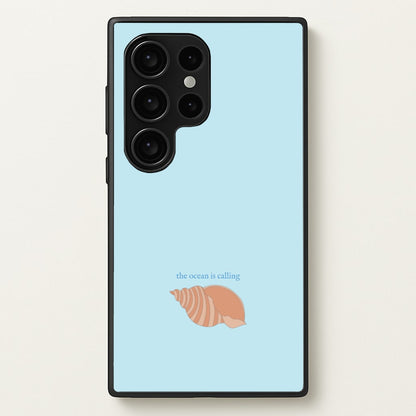 The Ocean Is Calling - Seashells  - Seashells Phone Case for Galaxy S24 Ultra