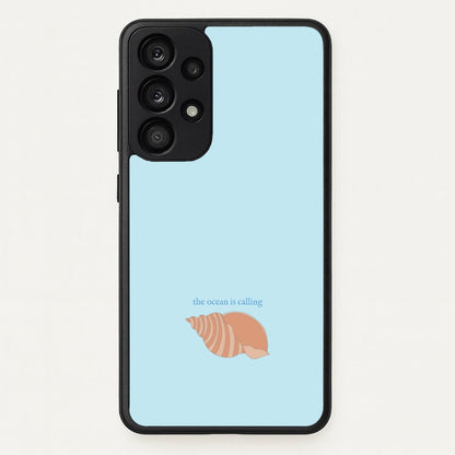 The Ocean Is Calling - Seashells  - Seashells Phone Case for Galaxy A33