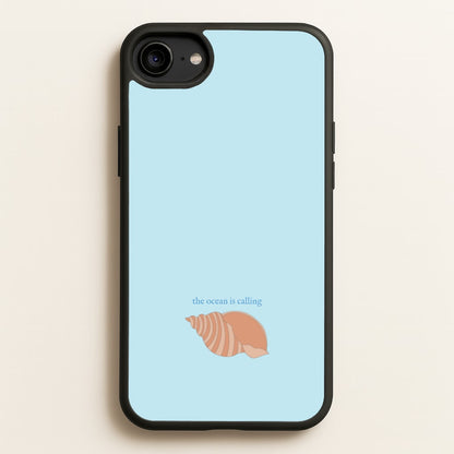 The Ocean Is Calling - Seashells  - Seashells Phone Case for iPhone 6 / 7 / 8 / SE