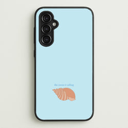 The Ocean Is Calling - Seashells  - Seashells Phone Case for Galaxy A14