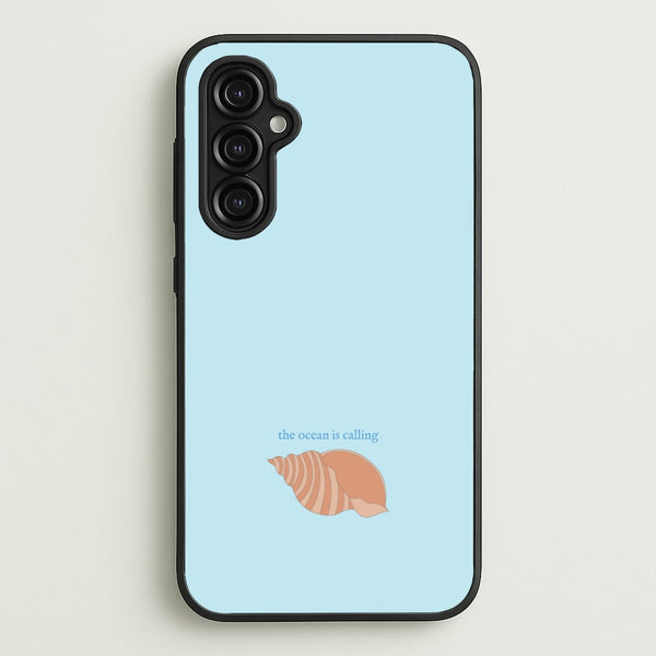 The Ocean Is Calling - Seashells  - Seashells Phone Case for Galaxy A14