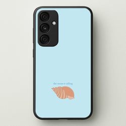 The Ocean Is Calling - Seashells  - Seashells Phone Case for Galaxy A35