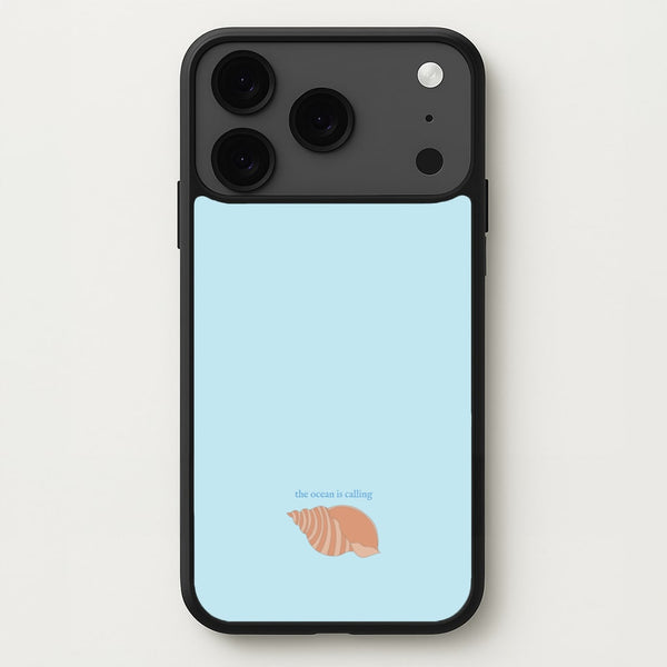 The Ocean Is Calling - Seashells Phone Case for iPhone 17 Pro