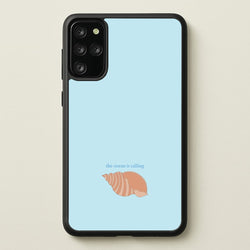 The Ocean Is Calling - Seashells  - Seashells Phone Case for Galaxy S20 Plus