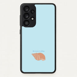 The Ocean Is Calling - Seashells  - Seashells Phone Case for Galaxy A53