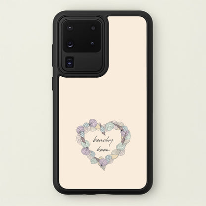 Beachy Keen - Seashells  - Seashells Phone Case for Galaxy S20 Ultra
