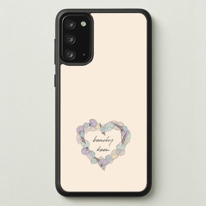 Beachy Keen - Seashells  - Seashells Phone Case for Galaxy Note 20
