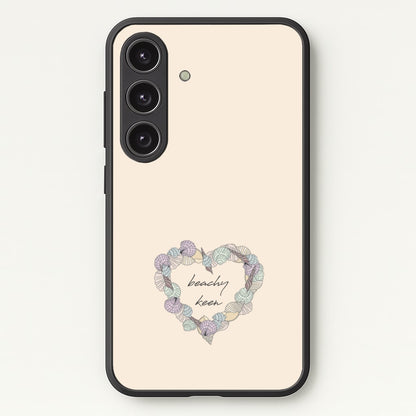 Beachy Keen - Seashells  - Seashells Phone Case for Galaxy S25 Plus