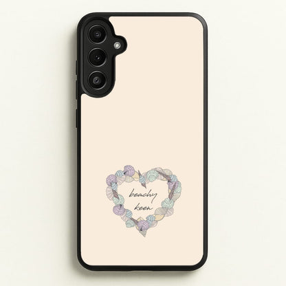 Beachy Keen - Seashells  - Seashells Phone Case for Galaxy A36