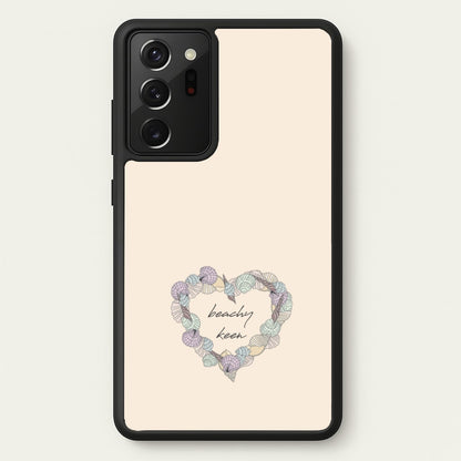 Beachy Keen - Seashells  - Seashells Phone Case for Galaxy Note 20 Ultra
