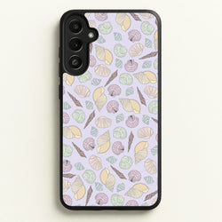 Seashells Pattern 7  - Seashells Phone Case for Galaxy A36