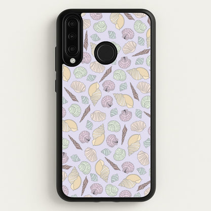 Seashells Pattern 7  - Seashells Phone Case for Huawei P30 Lite