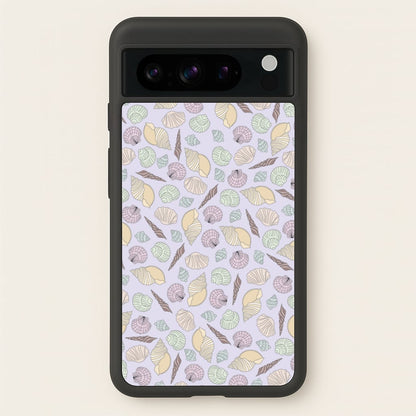 Seashells Pattern 7  - Seashells Phone Case for Google Pixel 8 Pro