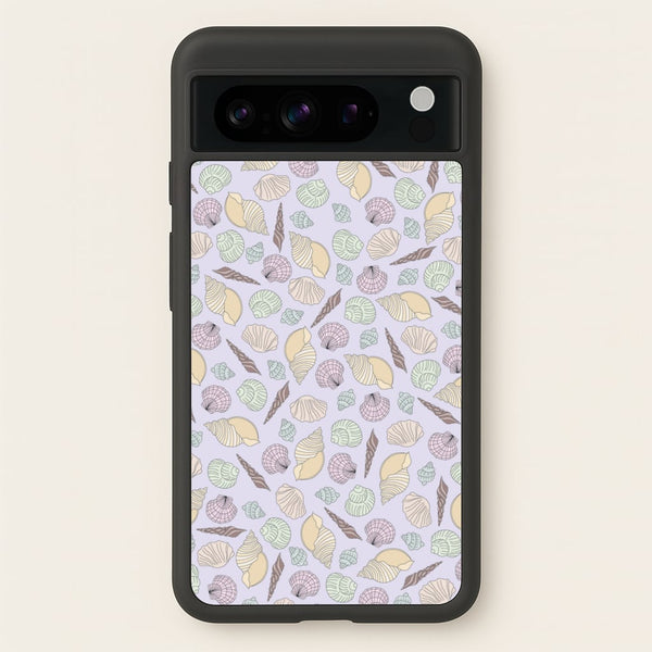 Seashells Pattern 7  - Seashells Phone Case for Google Pixel 8 Pro