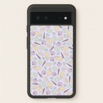 Seashells Pattern 7  - Seashells Phone Case for Google Pixel 6