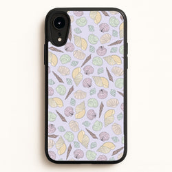 Seashells Pattern 7  - Seashells Phone Case for iPhone XR