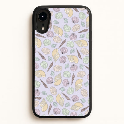 Seashells Pattern 7  - Seashells Phone Case for iPhone XR