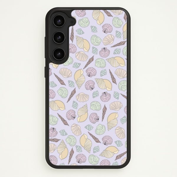 Seashells Pattern 7  - Seashells Phone Case for Galaxy S23