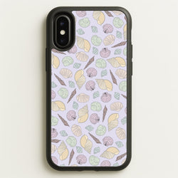 Seashells Pattern 7  - Seashells Phone Case for iPhone X / XS