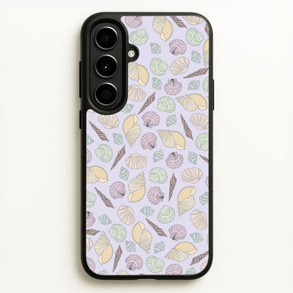 Seashells Pattern 7  - Seashells Phone Case for Galaxy A56