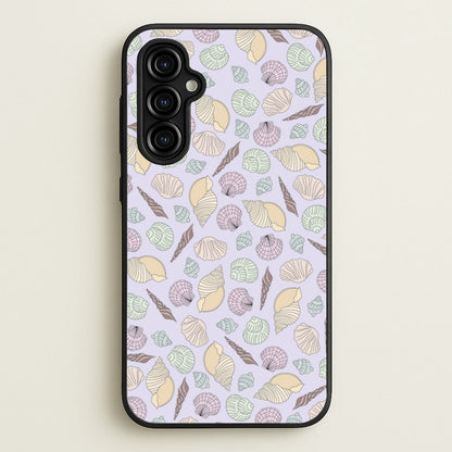 Seashells Pattern 7  - Seashells Phone Case for Galaxy A54
