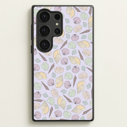Seashells Pattern 7  - Seashells Phone Case for Galaxy S25 Ultra