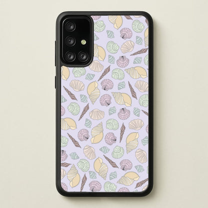 Seashells Pattern 7  - Seashells Phone Case for Galaxy A71