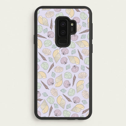 Seashells Pattern 7  - Seashells Phone Case for Galaxy S9 Plus