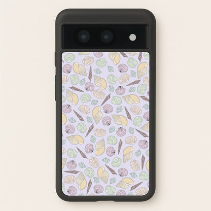 Seashells Pattern 7  - Seashells Phone Case for Google Pixel 8a