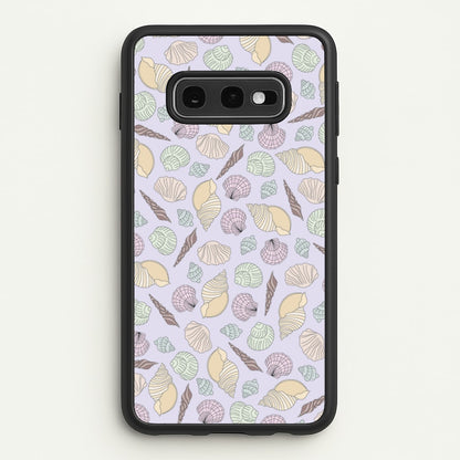 Seashells Pattern 7  - Seashells Phone Case for Galaxy S10e
