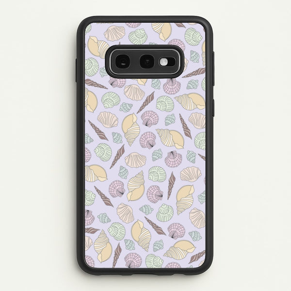 Seashells Pattern 7  - Seashells Phone Case for Galaxy S10e