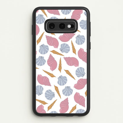 Seashells Pattern 10  - Seashells Phone Case for Galaxy S10e