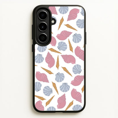 Seashells Pattern 10  - Seashells Phone Case for Galaxy A56