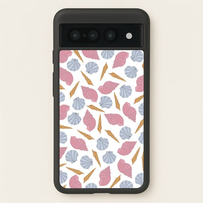 Seashells Pattern 10  - Seashells Phone Case for Google Pixel 7 Pro