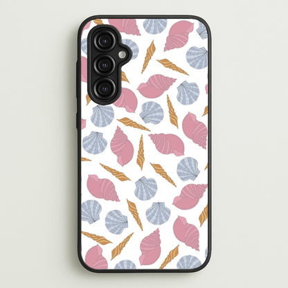 Seashells Pattern 10  - Seashells Phone Case for Galaxy A14
