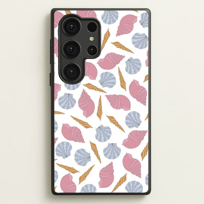 Seashells Pattern 10  - Seashells Phone Case for Galaxy S25 Ultra