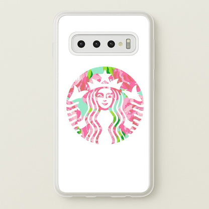 Pink Coffee Logo  - Coffee Phone Case for Galaxy S10