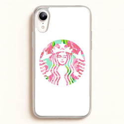 Pink Coffee Logo  - Coffee Phone Case for iPhone XR