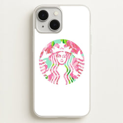 Pink Coffee Logo  - Coffee Phone Case for iPhone 13