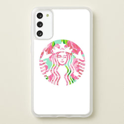 Pink Coffee Logo  - Coffee Phone Case for Galaxy A41